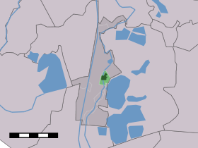 Localisation de Vreeland dans la commune de Stichtse Vecht