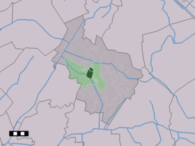 Localisation de Beilen dans la commune de Midden-Drenthe