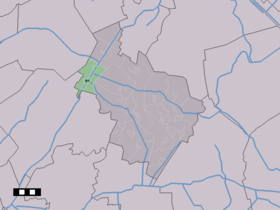 Localisation de Hoogersmilde dans la commune de Midden-Drenthe