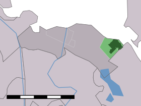Localisation de Muiderberg dans la commune de Muiden