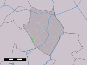 Localisation de Zijdewind dans la commune de Niedorp