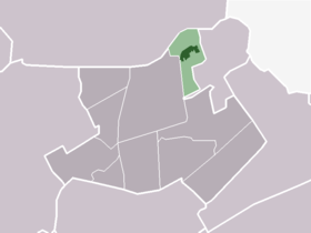 Localisation de Opperdoes dans la commune de Medemblik