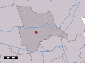 Localisation de Besthmen dans la commune de Ommen