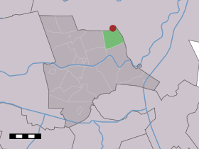 Localisation de Stegerveld dans la commune de Ommen