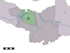 Localisation de Hoek dans la commune de Terneuzen