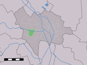Localisation de De Meern dans la commune de Utrecht