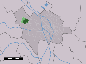 Localisation de Vleuten dans la commune de Utrecht