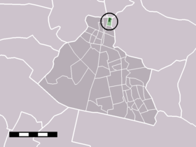 Localisation de West-Knollendam dans la commune de Wormerland