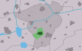 Localisation de Harkema dans la commune de Achtkarspelen