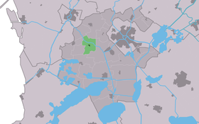 Localisation de Abbega dans la commune de Súdwest Fryslân