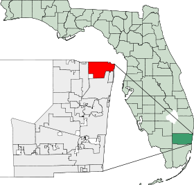 Map of Florida highlighting Deerfield Beach.svg