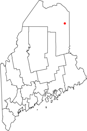 Map of Maine highlighting Presque Isle.png