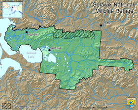 Map of Selawik National Wildlife Refuge.png