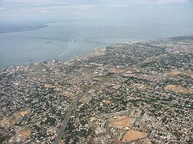 Vue partielle de Maracaibo
