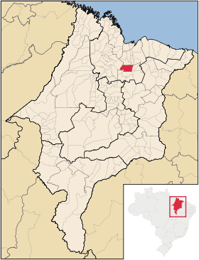 Localisation de Itapecuru Mirim sur une carte