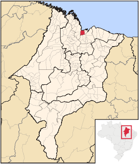 Localisation de São Luís sur une carte