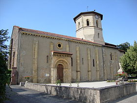 Maubourguet (Hautes-Pyr, Fr) l'église.JPG
