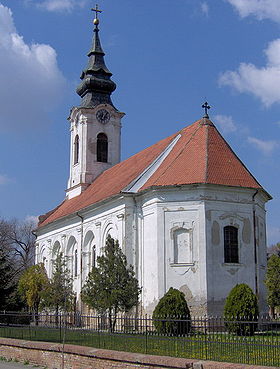 L'église orthodoxe serbe de Melenci