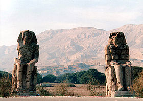 Image illustrative de l'article Colosses de Memnon