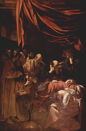 Image illustrative de l'article La Mort de la Vierge (Le Caravage)