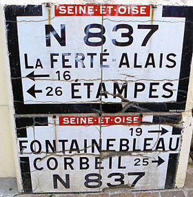 Image illustrative de l'article Route départementale 837 (Essonne)