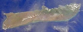 Image satellite de Molokai.