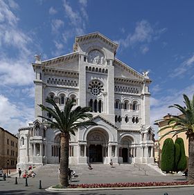 La cathédrale Notre-Dame-Immaculée de Monaco.