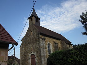 L'église de Monay.