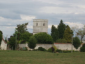 Eglise, vue du cimetière