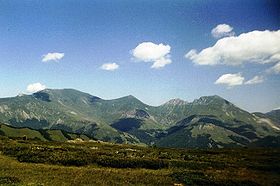 Les monts Šar, à proximité de Štrpce