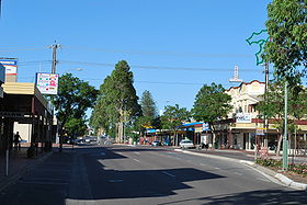 La grand rue de Murray Bridge