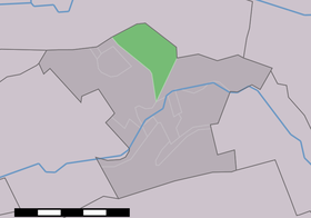 Localisation de Cattenbroek dans la commune de Montfoort