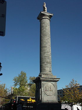 La colonne de Montréal