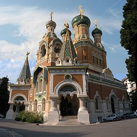 Image illustrative de l'article Cathédrale orthodoxe russe Saint-Nicolas (Nice)