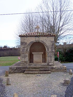 Le reposoir et son autel (déc. 2009)