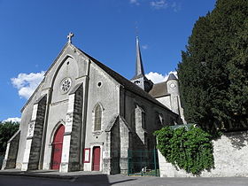 L'église Saint-Germain de Nogent-l'Artaud.