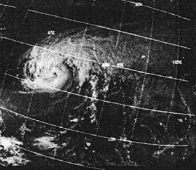 Cyclone de Bhola le 11 novembre 1970 à 08h58 TU