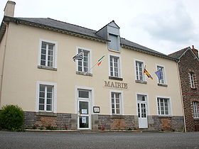 La mairie de Noyal-Châtillon-sur-Seiche