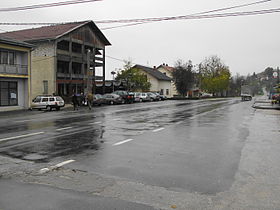 Une rue de Oštra Luka
