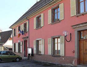 La mairie d'Oberbruck