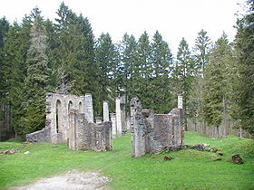 Ruines de l'église