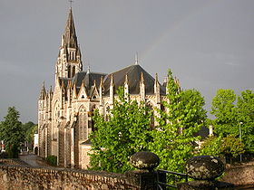 Chevet de l'église Saint-Léger.