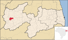 Localisation de Aguiar sur une carte