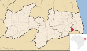 Localisation de Itabaiana sur une carte