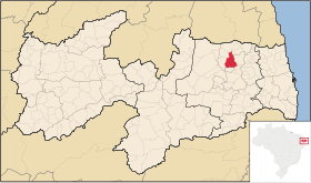 Localisation de Solânea sur une carte