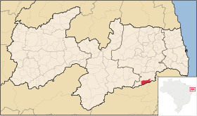 Localisation de Umbuzeiro sur une carte