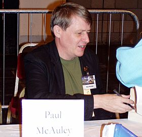 Paul J. McAuley au Worldcon en 2005 à Glasgow