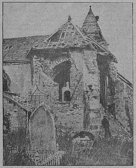 son église en 1915.