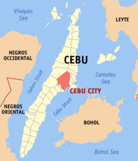 Localisation de Cebu (ville)