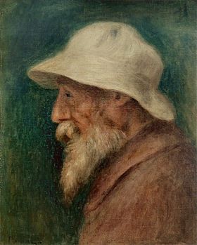 Image illustrative de l'article Autoportrait au chapeau blanc